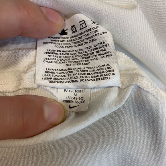 Nike white neon trim sleeveless halfzip … - Picture 11 of 14